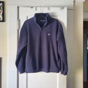 Big Dogs Men's Navy Half-Zip Sweater